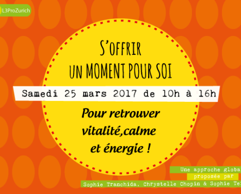 Atelier vitalité calme et énergie
