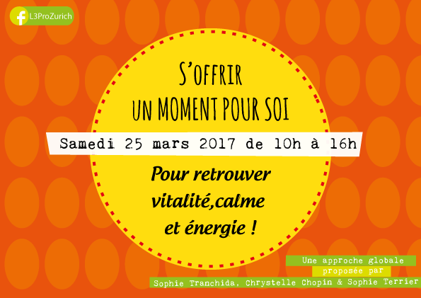 Atelier vitalité calme et énergie